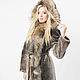 Beaver and raccoon fur coat. Fur Coats. Forestfox. Family Fur Atelier. Online shopping on My Livemaster.  Фото №2