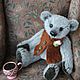 Mini-teddy bear Mishel. Stuffed Toys. Fly-bears by Samotoshina Tanya. Online shopping on My Livemaster.  Фото №2
