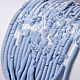 Пайетки 3мм Плоские Porcelaine Bleu Grise Langlois-Martin Paris, Пайетки, Москва,  Фото №1