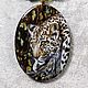  Pendant with lacquer miniature Leopard. Pendant. Olesy Losygina. Online shopping on My Livemaster.  Фото №2