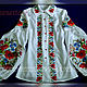 Women's embroidered shirt 'colors of summer'. Blouses. Славяночка-вышиваночка (oksanetta). Online shopping on My Livemaster.  Фото №2
