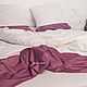 White bedding. White Linen Duvet Cover Set. Souvenirs by profession. Daria. Unique linen bedding sets. My Livemaster. Фото №5