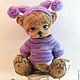 Teddy Bear Tanya. 'In anticipation of the first snow!', Teddy Bears, Kaliningrad,  Фото №1