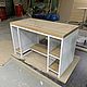 TABLES: Solid wood table in loft style. Tables. arte-di-bocelli. My Livemaster. Фото №5