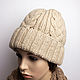 Cashmere/merino beanie hat. Caps. Knitwear shop Fairy Tale by Irina. My Livemaster. Фото №6