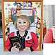 Подарок учителю Портретная кукла, Портретная кукла, Спасск-Дальний,  Фото №1
