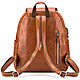 Order Leather backpack 'Daphne' (red). Russian leather Guild. Livemaster. . Backpacks Фото №3