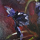 Order Purple irises, flower painting, oil flowers on canvas. myfoxyart (MyFoxyArt). Livemaster. . Pictures Фото №3
