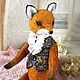 Fox Teddy albert, Stuffed Toys, Buzuluk,  Фото №1