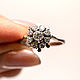 Заказать Винтаж: Кольцо "МАЛИНКА"  БРИЛЛИАНТЫ "0,47 Ct "- 750 пр. Elegance. Ярмарка Мастеров. . Кольца винтажные Фото №3