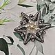 Брошь  Звезда. Брошь-булавка. Магазин Vasilena jewelry  Украшение. Ярмарка Мастеров.  Фото №4
