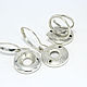 Kvilaya ring and earrings made of polished 925 DP0013 silver. Jewelry Sets. Sunny Silver. My Livemaster. Фото №6