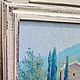 Картина маслом цветов Анютины глазки. 30х30. Картины. Картины маслом на любой вкус.Москва. Ярмарка Мастеров.  Фото №5
