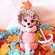 Ежик мягкие иголки. Мягкие игрушки. Toys-by-panda. Интернет-магазин Ярмарка Мастеров.  Фото №2