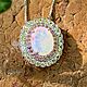 Order Silver pendant with opal. sparkling-ru. Livemaster. . Pendant Фото №3
