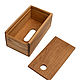 Wooden napkin dispenser made of oak in natural color. Napkin holders. Foxwoodrus. My Livemaster. Фото №5