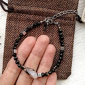 Украшения handmade. Livemaster - original item Bracelet talisman made of natural stones. Gift on March 8. Handmade.