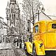 Painting "Yellow Ford in Scotland". Watercolor. Pictures. Victor-and-Mama. Online shopping on My Livemaster.  Фото №2