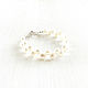 Natural Pearl Bracelet, White Bracelet Casual. Bead bracelet. Irina Moro. My Livemaster. Фото №5