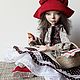 Author's doll little Red riding Hood. Dolls. LyudmilaDoll. My Livemaster. Фото №5