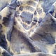 Denim,cotton scarf,hand rospis170h80 cm. Scarves. arkensoie Silkyway. My Livemaster. Фото №5