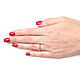 Thin Silver Ring, Stylish Ring, Dot ring. Rings. Irina Moro. Online shopping on My Livemaster.  Фото №2