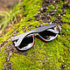 "Alpha L Black" от Timbersun, деревянные солнцезащитные очки. Очки. Уникальные аксессуары Timbersun. Ярмарка Мастеров.  Фото №4