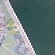 Linen with cotton dark green, width 150 cm. Fabric. pr-lavochka. Online shopping on My Livemaster.  Фото №2