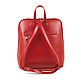 Women's flat leather backpack 'In Paris'. Classic Bag. Pelle Volare. My Livemaster. Фото №4