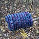 Снуд в два оборота "Рок-н-ролл" из шерсти мериноса. Снуды. IRINA GRUDKINA Handmade Knitwear. Интернет-магазин Ярмарка Мастеров.  Фото №2
