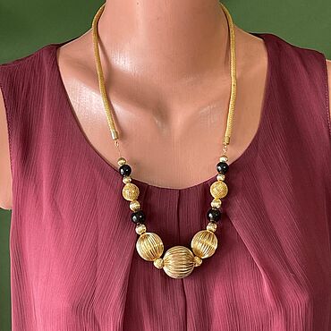 Винтаж ручной работы. Ярмарка Мастеров - ручная работа Винтаж: Ожерелье . ShNSad. Handmade.