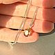 Натуральный негретый желтый сапфир 1.8 ct. В серебряном кулоне 925. Кулон. Леони. Интернет-магазин Ярмарка Мастеров.  Фото №2