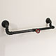 Wall-mounted towel rack in loft style. Clothes Hangers and Hooks. dekor-tseh. My Livemaster. Фото №6