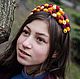 Заказать Вязаные украшения из хлопка в стиле этно бохо. Светлана Рогаль - Театр пряжи. Ярмарка Мастеров. . Колье Фото №3