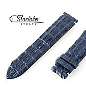 Украшения handmade. Livemaster - original item 24 mm Crocodile Leather Watch Strap. Handmade.