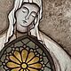 Интерьерная картина — витраж / религиозное полотно. Картины. Mariya Belaya. Интернет-магазин Ярмарка Мастеров.  Фото №2