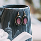 Earrings with red leaves. Earrings. House of warm winds. Online shopping on My Livemaster.  Фото №2