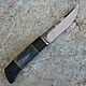 Knife 'Norwegian' 95h18 stable hornbeam. Knives. Artesaos e Fortuna. Online shopping on My Livemaster.  Фото №2
