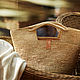 Пляжная сумка из рафии Тоут | Натурель, Пляжная сумка, Москва,  Фото №1
