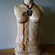 Mannequin female torso wood Darinka. Sculpture. WOODMELODY. My Livemaster. Фото №5