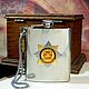 207 ml flask with symbols of Russia 'GRU of Russia'. Flask. patriotic-world. My Livemaster. Фото №6