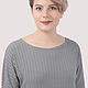 Dress knitted long gray noodles. Dresses. Yana Levashova Fashion. My Livemaster. Фото №4