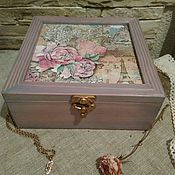 Для дома и интерьера handmade. Livemaster - original item Jewelry box Rose Paris. Handmade.