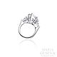 Кольцо капля premium серебро 925 пробы в инкрустации фианитов. Кольца. MARIA GUSEVA Fashion Jewelry. Интернет-магазин Ярмарка Мастеров.  Фото №2