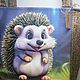 Сумка « Ёжик ». Классическая сумка. Полина Пономарева (Едигарова). Ярмарка Мастеров.  Фото №6