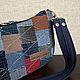 Сумка Багет, джинсовая, на плечо . Классическая сумка. Kate's JNS bags. Ярмарка Мастеров.  Фото №9