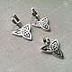 Triquetre Earrings. Folk decorations. simvol-solnca. My Livemaster. Фото №4