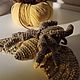 вязаная моль | бражник. Игрушки. Yarn-tandrielle. Ярмарка Мастеров.  Фото №4