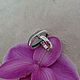 Кольцо с голубым халцедоном. Кольца. Karma-jewelry. Ярмарка Мастеров.  Фото №6