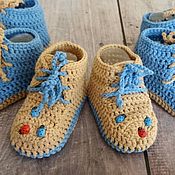 Аксессуары handmade. Livemaster - original item Knitted booties in the assortment. Handmade.